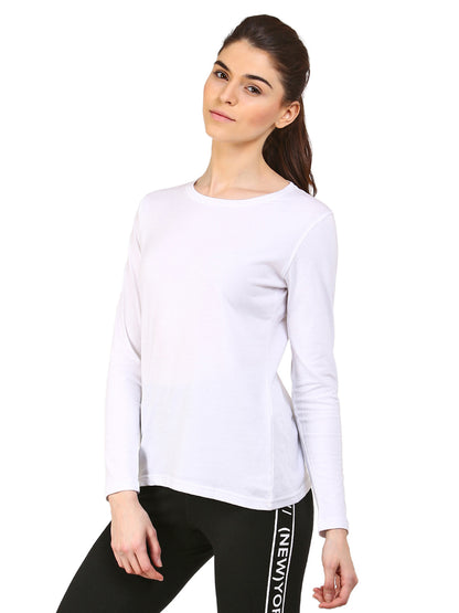 Appulse Women's Long Sleeve Round neck T-Shirt | Women | Premium Cotton | Activewear | Athleisure
