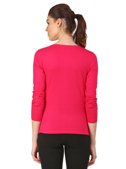 Appulse Women's Long Sleeve Round neck T-Shirt | Women | Premium Cotton | Activewear | Athleisure