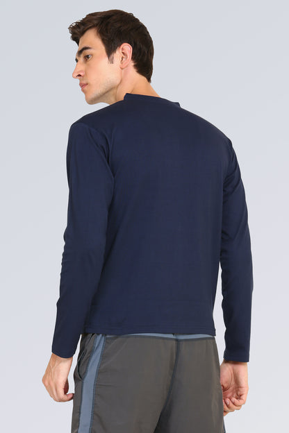 Appulse Men's Madrid Polo Long Sleeve T-Shirt | Men | Premium Cotton | Activewear | Athleisure