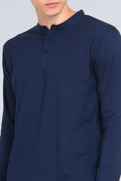 Appulse Men's Madrid Polo Long Sleeve T-Shirt | Men | Premium Cotton | Activewear | Athleisure