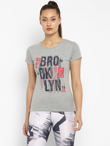 Appulse Women's Printed Sport T-Shirt | Women | Premium Cotton | Activewear | Athleisure
