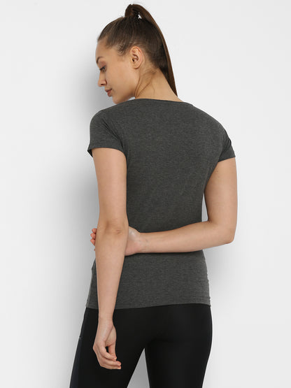 Appulse Women's Printed Sport T-Shirt | Women | Premium Cotton | Activewear | Athleisure