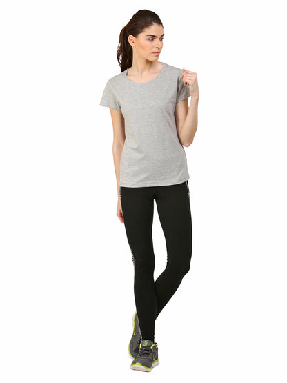 Appulse Women's Short Sleeve Round neck T-Shirt | Women | Premium Cotton | Activewear | Athleisure
