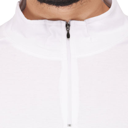 Appulse Men's 1/4 High Neck Zipper Raglan T-Shirt | Men | Premium Cotton | Activewear | Athleisure