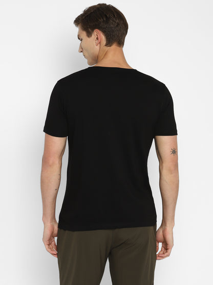 Appulse Men's Short Sleeve Round Neck Printed T-Shirt | Men | Premium Cotton | Activewear | Athleisure