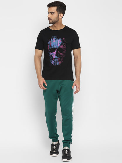 Appulse Men's Short Sleeve Round Neck Printed T-Shirt | Men | Premium Cotton | Activewear | Athleisure
