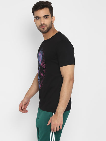 Appulse Men's Short Sleeve Round Neck Printed T-Shirt | Men | Premium Cotton | Activewear | Athleisure