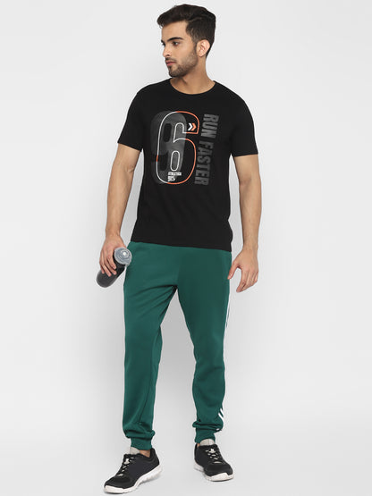 Appulse Men's Short Sleeve Round Neck Printed T-Shirt | Men | Premium Cotton | Activewear | Athleisure