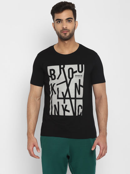Appulse Men's Short Sleeve Round Neck Printed T-Shirt | Men | Premium Cotton | Activewear | Athleisure