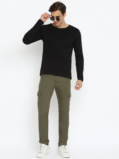 Appulse Men's Round Neck Long Sleeve T-Shirt | Men | Premium Cotton | Activewear | Athleisure