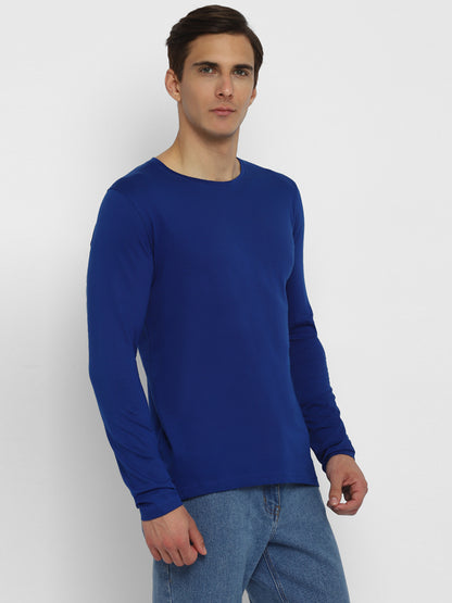 Appulse Men's Round Neck Long Sleeve T-Shirt | Men | Premium Cotton | Activewear | Athleisure