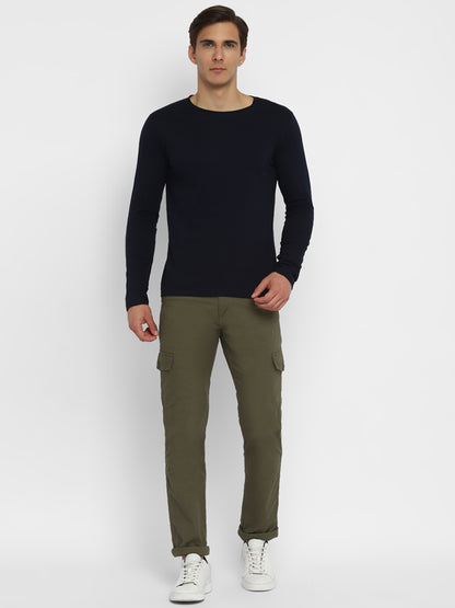 Appulse Men's Round Neck Long Sleeve T-Shirt | Men | Premium Cotton | Activewear | Athleisure