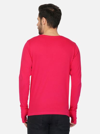 Appulse Men's Round Neck Long Sleeve Thumb Hole T-Shirt | Men | Premium Cotton | Activewear | Athleisure