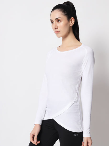Appulse Women's Cross Over T-Shirt | Women | Premium Cotton | Activewear | Athleisure