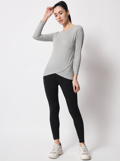 Appulse Women's Cross Over T-Shirt | Women | Premium Cotton | Activewear | Athleisure