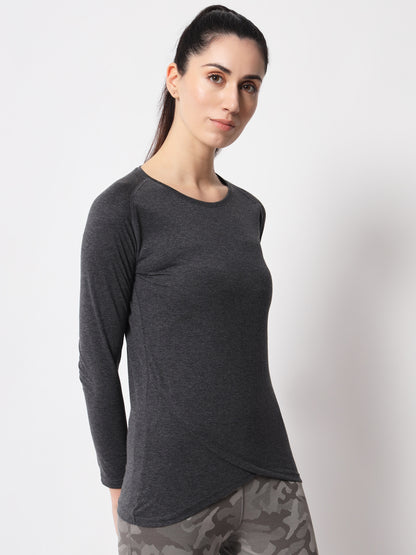 Appulse Women's Cross Over T-Shirt | Women | Premium Cotton | Activewear | Athleisure