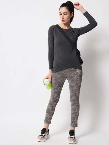Appulse Women's Cross Over T-Shirt | Women | Premium Cotton | Activewear | Athleisure