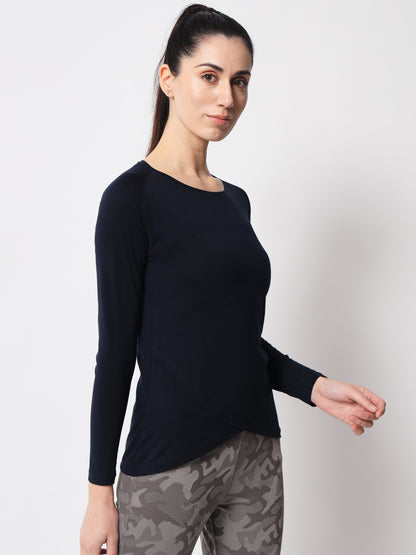 Appulse Women's Cross Over T-Shirt | Women | Premium Cotton | Activewear | Athleisure