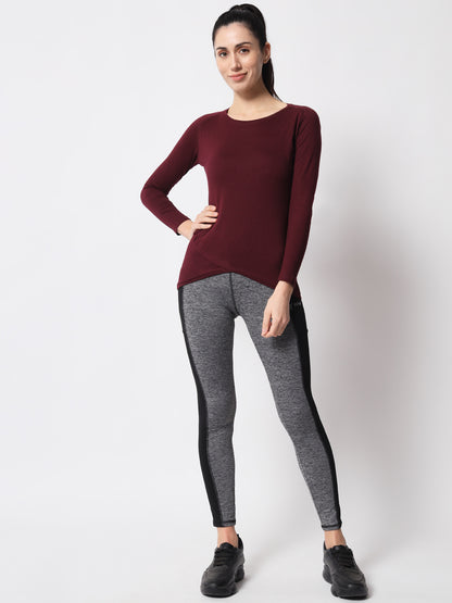 Appulse Women's Cross Over T-Shirt | Women | Premium Cotton | Activewear | Athleisure