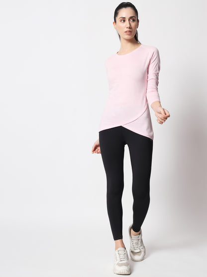 Appulse Women's Cross Over T-Shirt | Women | Premium Cotton | Activewear | Athleisure