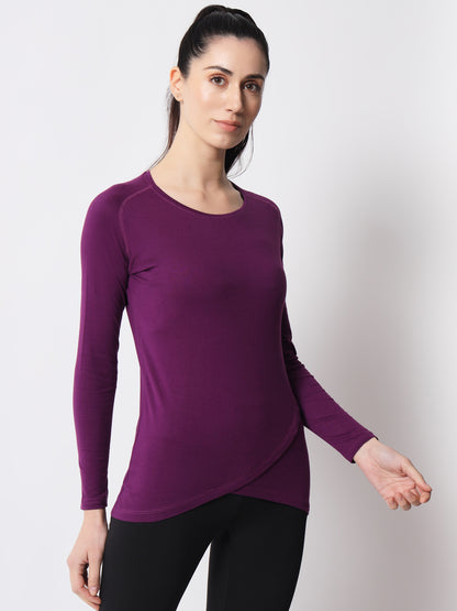 Appulse Women's Cross Over T-Shirt | Women | Premium Cotton | Activewear | Athleisure