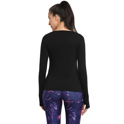 Appulse Women's Printed Long Sleeve Thumb Hole Round Neck T-Shirt | Women | Premium Cotton | Activewear | Athleisure