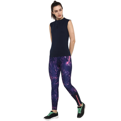 Appulse Women's Sleeveless Mandarin Collar T-Shirt | Women | Premium Cotton | Activewear | Athleisure
