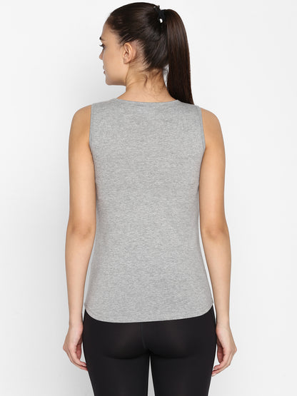 Appulse Women's Sleeveless Round neck T-Shirt | Women | Premium Cotton | Activewear | Athleisure