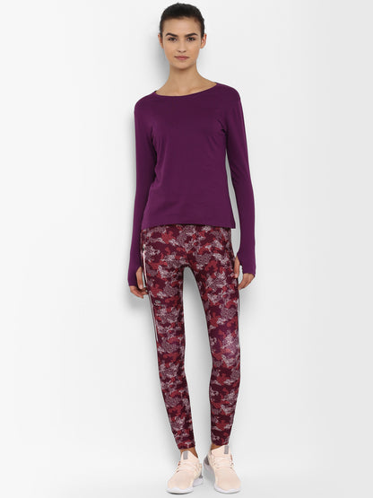 Appulse Women's Round Neck Long Sleeve Thumopen T-Shirt | Women | Premium Cotton | Activewear | Athleisure
