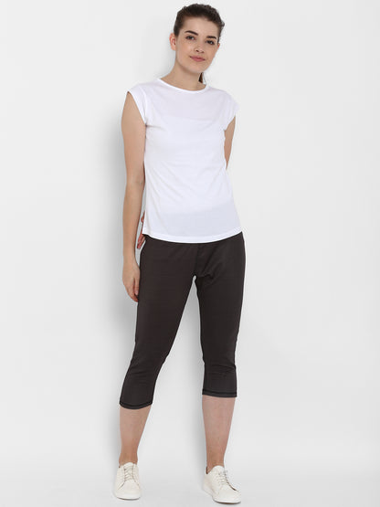 Appulse Women's Cap SleeveT-Shirt | Women | Premium Cotton | Activewear | Athleisure