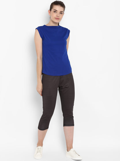 Appulse Women's Cap SleeveT-Shirt | Women | Premium Cotton | Activewear | Athleisure