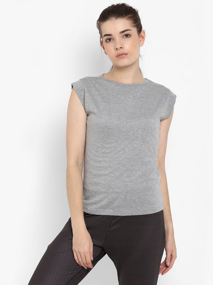 Appulse Women's Cap SleeveT-Shirt | Women | Premium Cotton | Activewear | Athleisure