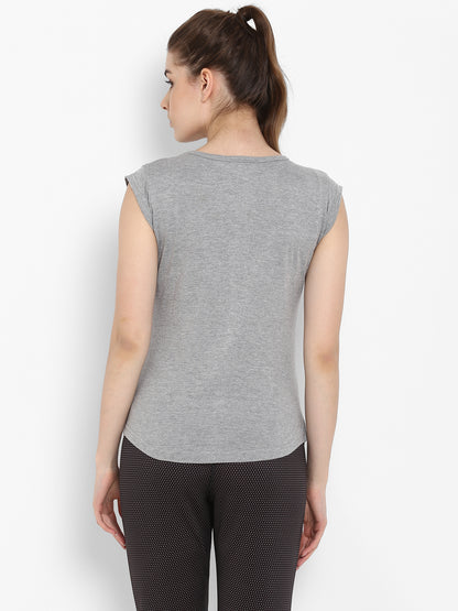 Appulse Women's Cap SleeveT-Shirt | Women | Premium Cotton | Activewear | Athleisure