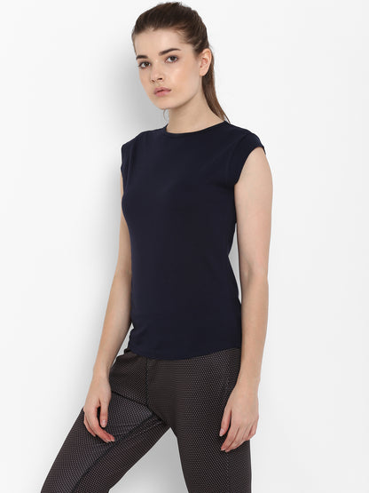Appulse Women's Cap SleeveT-Shirt | Women | Premium Cotton | Activewear | Athleisure