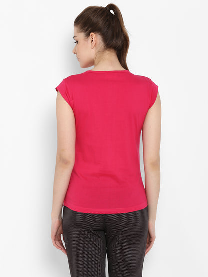 Appulse Women's Cap SleeveT-Shirt | Women | Premium Cotton | Activewear | Athleisure