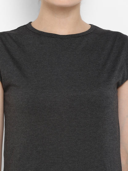 Appulse Women's Cap SleeveT-Shirt | Women | Premium Cotton | Activewear | Athleisure