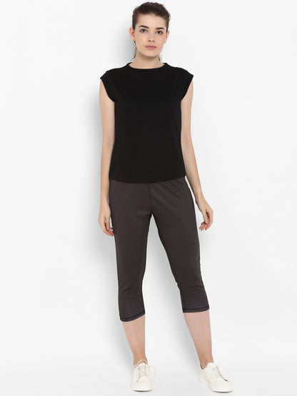 Appulse Women's Cap SleeveT-Shirt | Women | Premium Cotton | Activewear | Athleisure