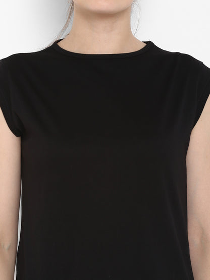 Appulse Women's Cap SleeveT-Shirt | Women | Premium Cotton | Activewear | Athleisure