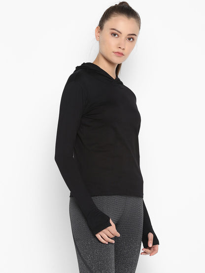 Appulse Women's Hoodie Long Sleeve Thumb Hole | Women | Premium Cotton | Activewear | Athleisure