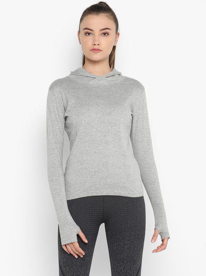 Appulse Women's Hoodie Long Sleeve Thumb Hole | Women | Premium Cotton | Activewear | Athleisure