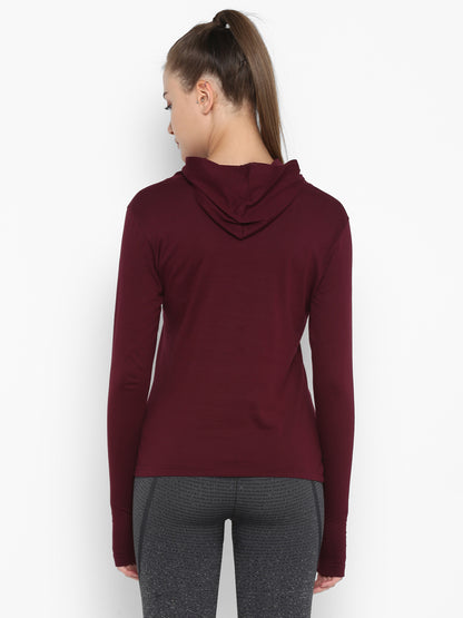Appulse Women's Hoodie Long Sleeve Thumb Hole | Women | Premium Cotton | Activewear | Athleisure